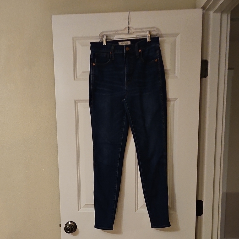 Madewell Women's Deep Blue Skinny Jeans